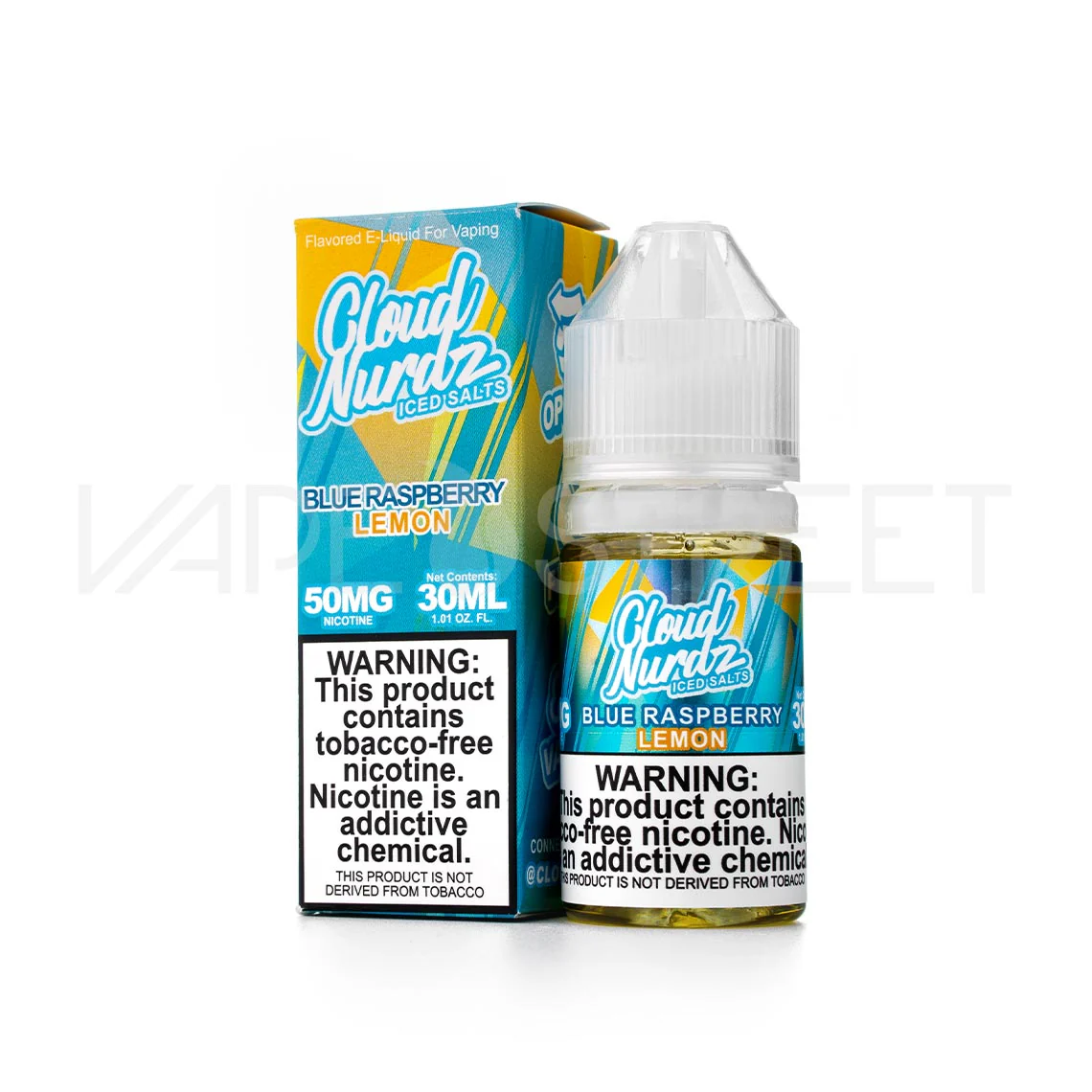 Cloud Nurdz TFN Salts Blue Raspberry Lemon Iced (30ml)